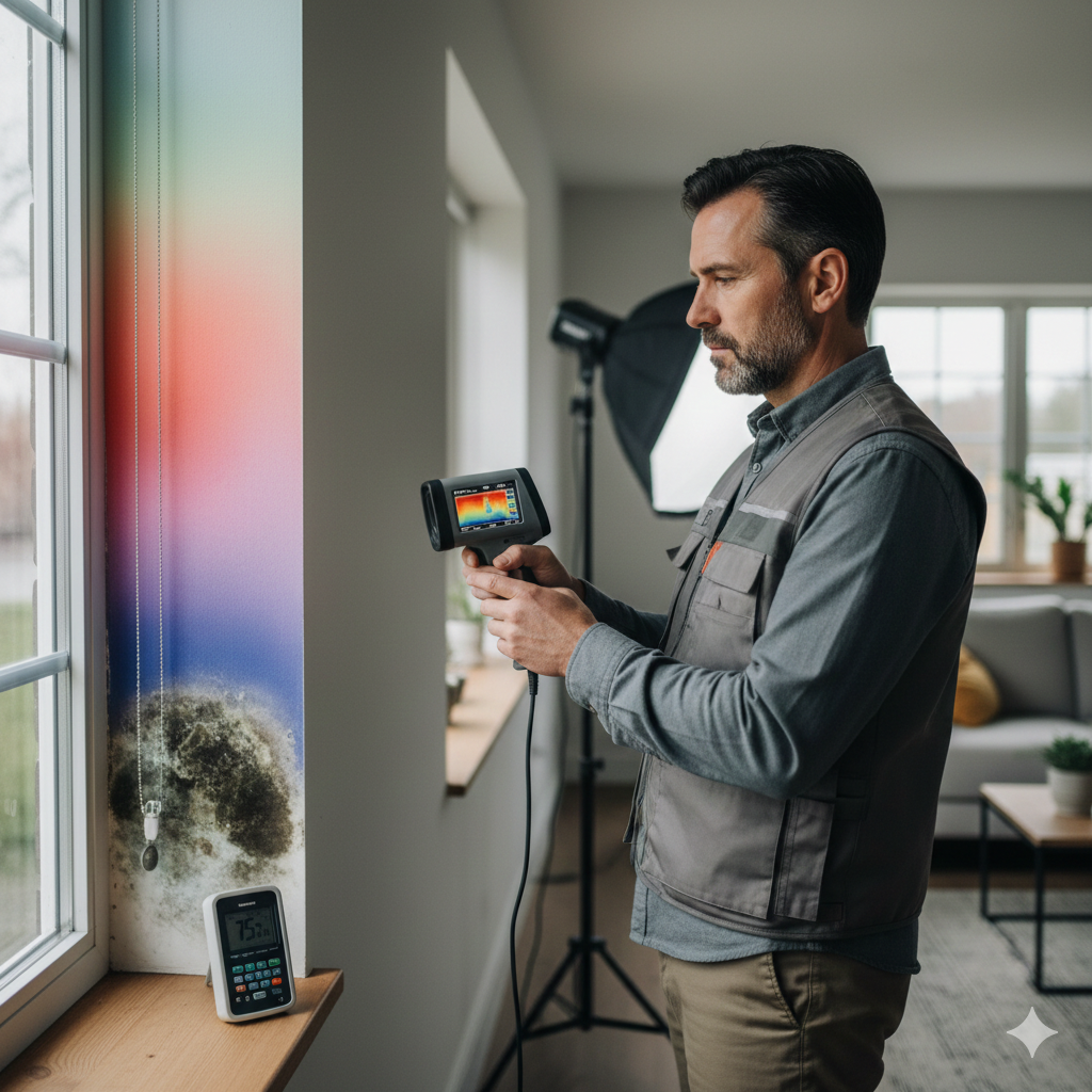 Caméra thermique pour détecter les ponts thermiques