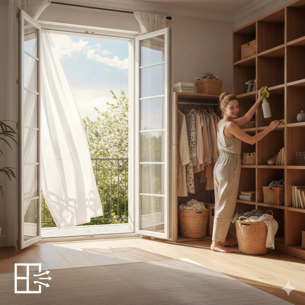 Le Renouveau Printanier et l&rsquo;Impératif d&rsquo;Aérer son Intérieur