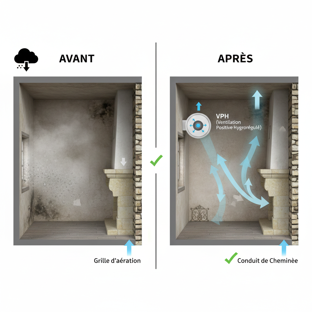 Optimiser la ventilation dans une maison ancienne